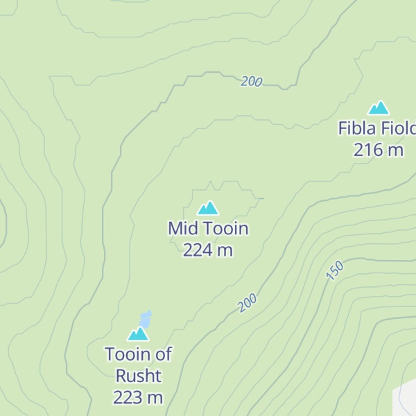 Map of Mid Tooin