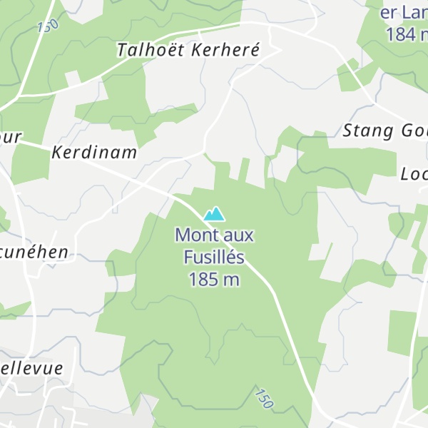Map of Mont aux Fusillés