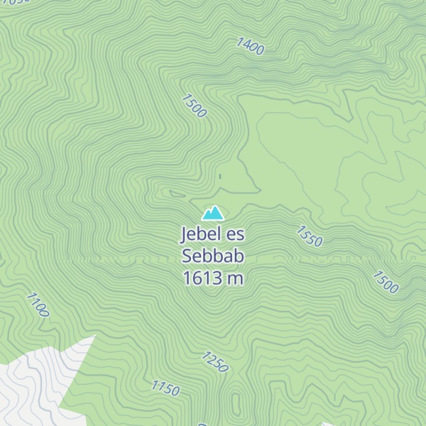 Map of Jebel es Sebbab