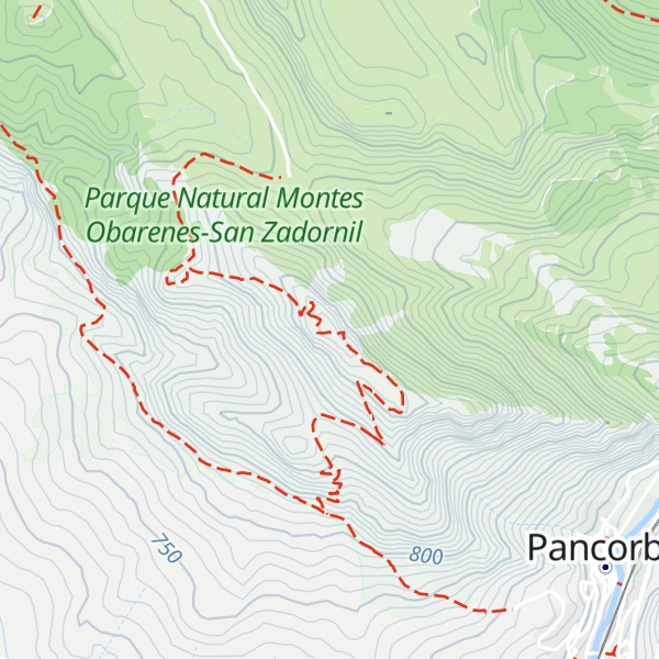 Map of Castillete de Pancorbo