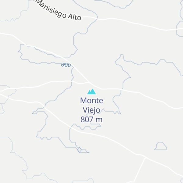 Map of Monte Viejo