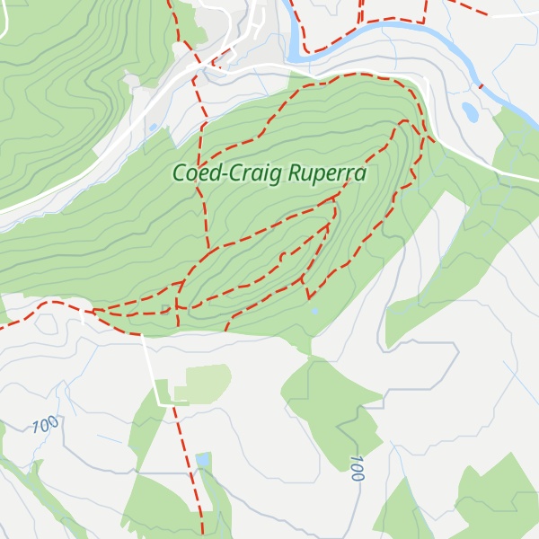 Map of Craig Ruperra