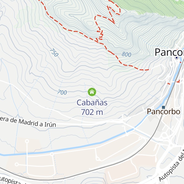 Map of Cabañas