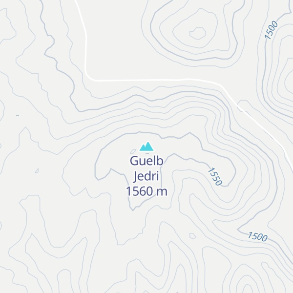 Map of Guelb Jedri