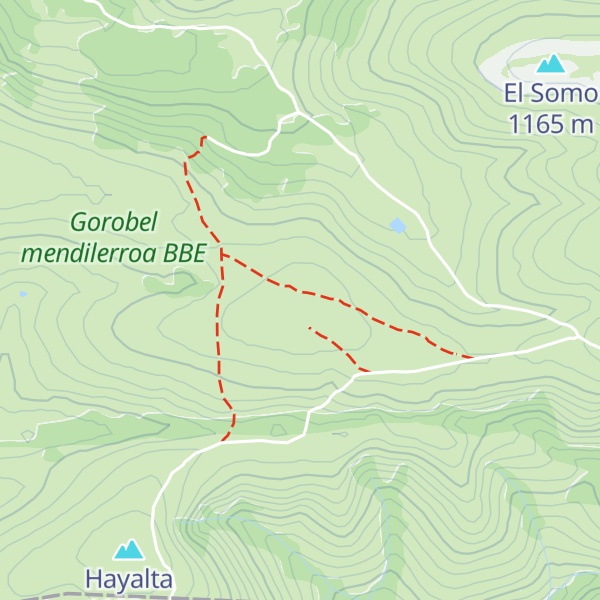 Map of Alto del Pozo de Manda Agua