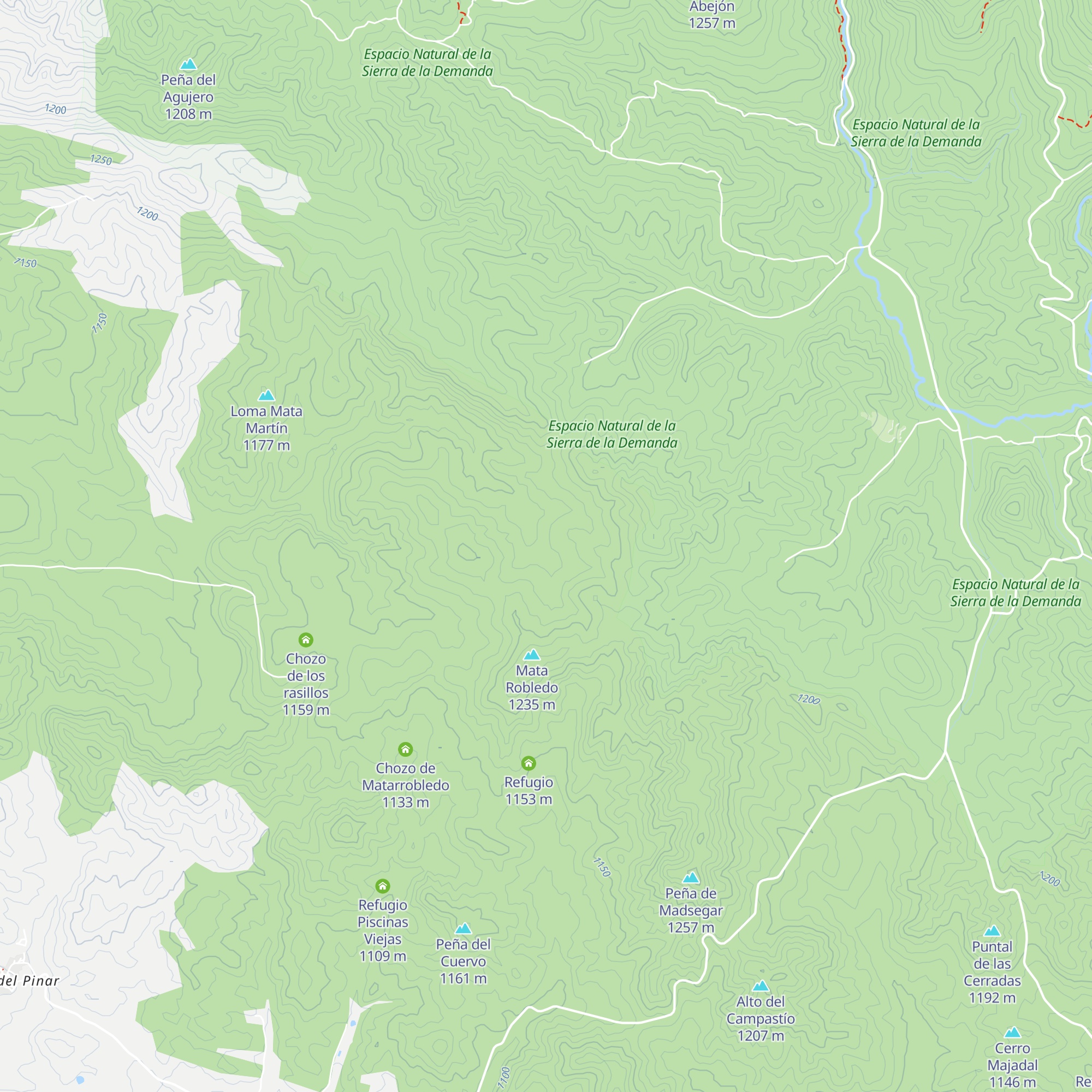 Chozo los Campillos map