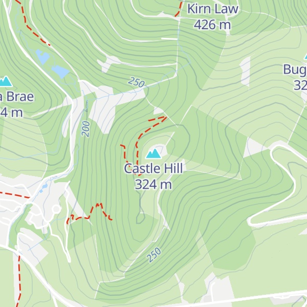 Map of Castle Hill