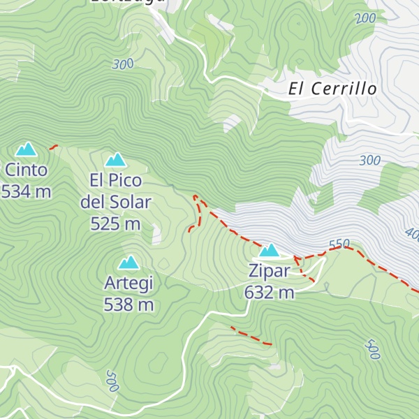 Map of Refugio de Ubieta