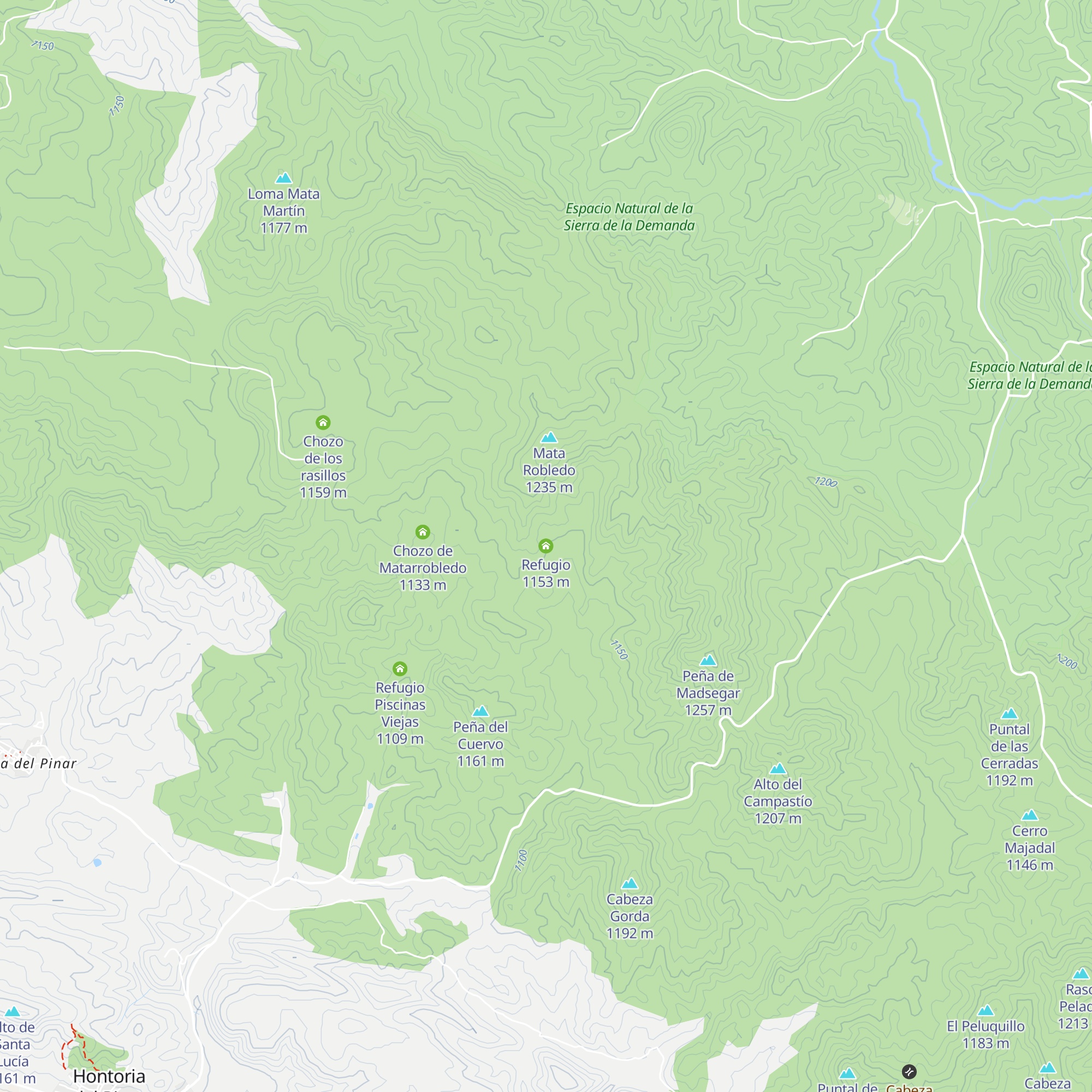 Refugio map