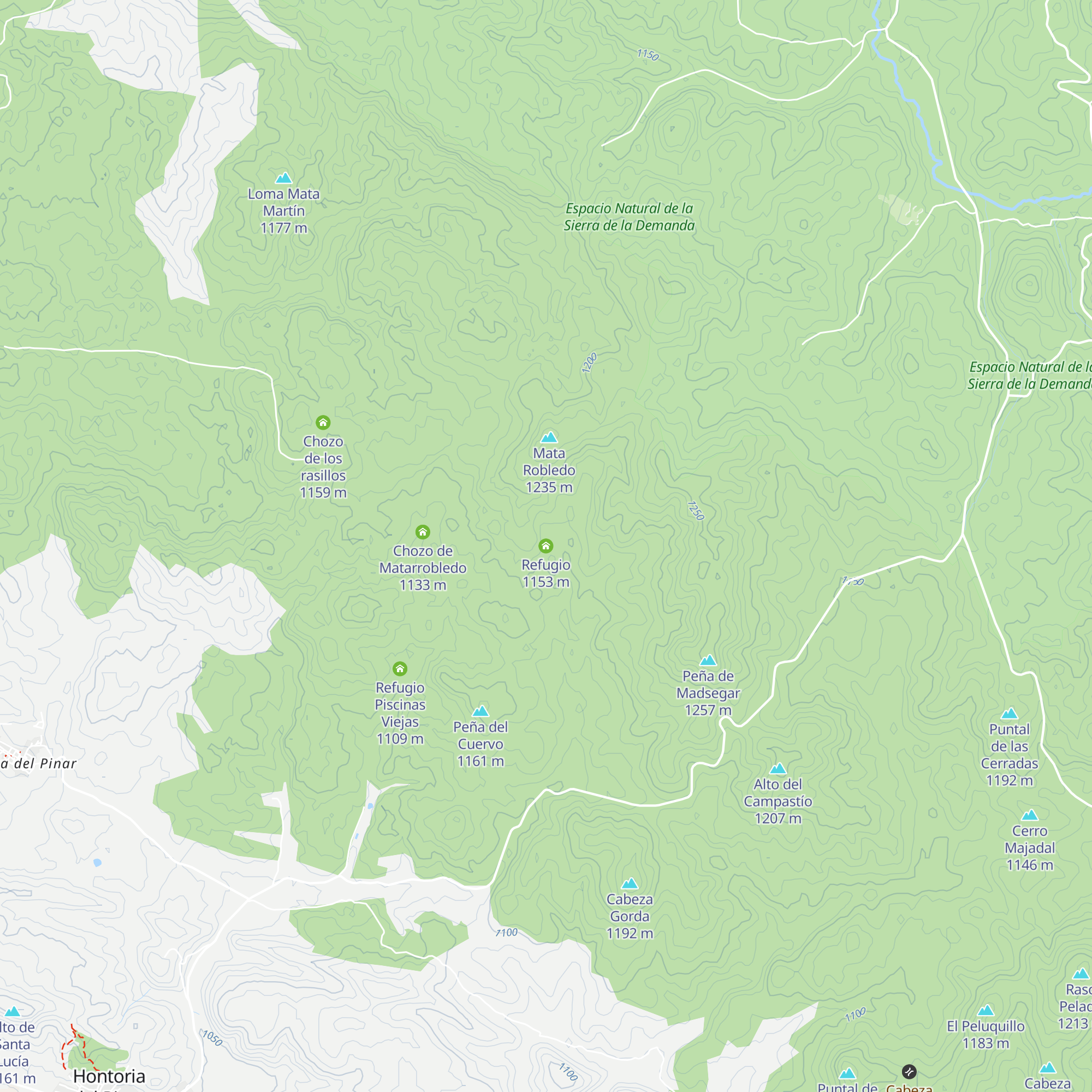 Refugio map
