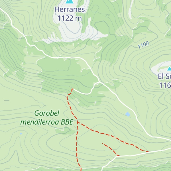 Map of Cabañas de la Cobata