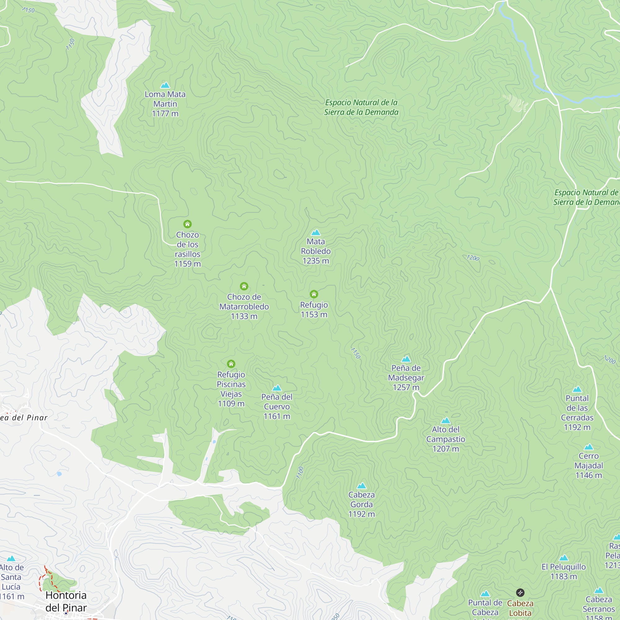 Refugio map