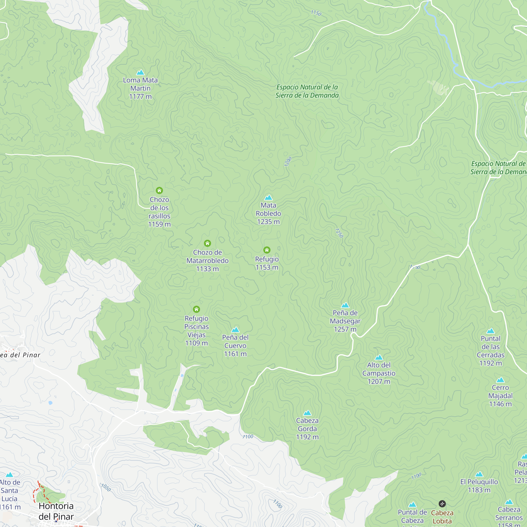 Refugio map