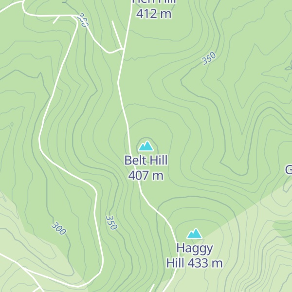 Map of Belt Hill