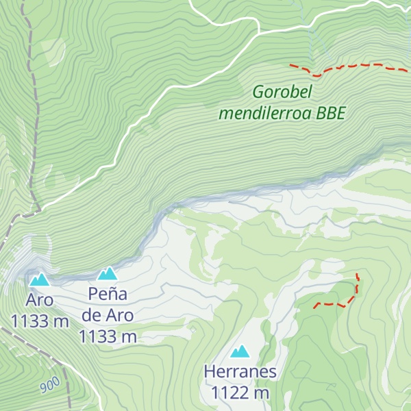 Map of Pico de Añes
