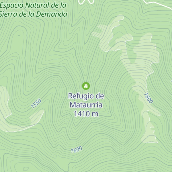 Map of Refugio de Mataurría