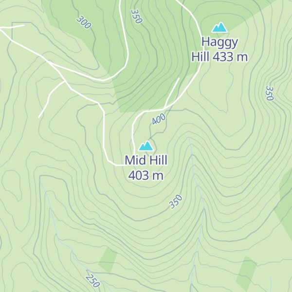 Map of Mid Hill