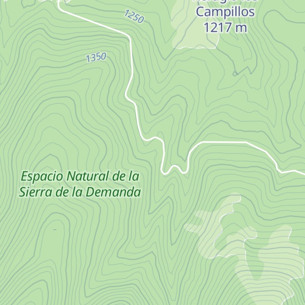 Map of Refugio de Tolbañitos