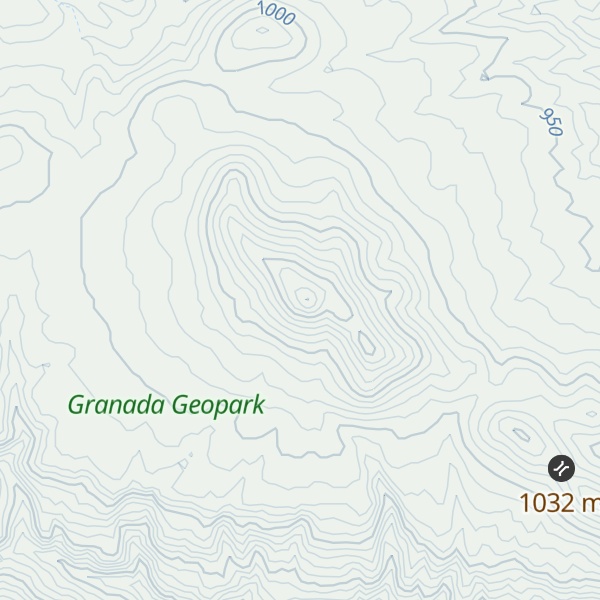 Map of Cerro de la Bandera