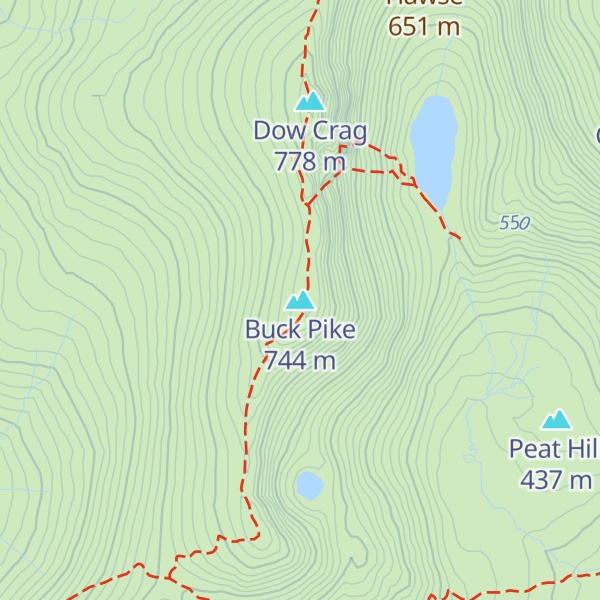 Map of Buck Pike