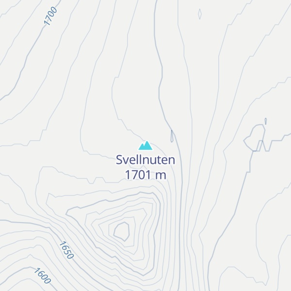 Map of Svellnuten
