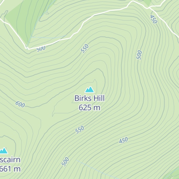Map of Birks Hill