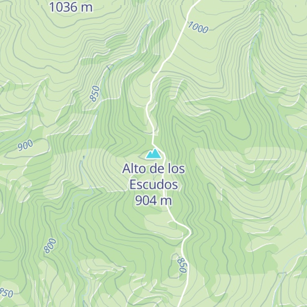 Map of Alto de los Escudos