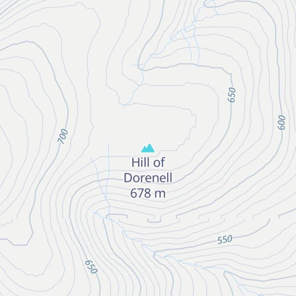 Map of Hill of Dorenell