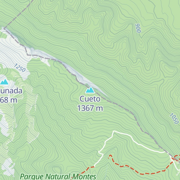 Map of Cueto