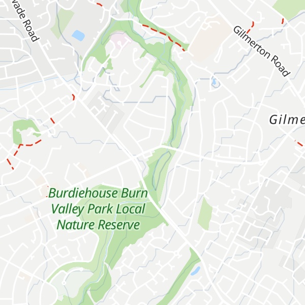 Map of Friends of Burdiehouse Burn Valley Park Bothy
