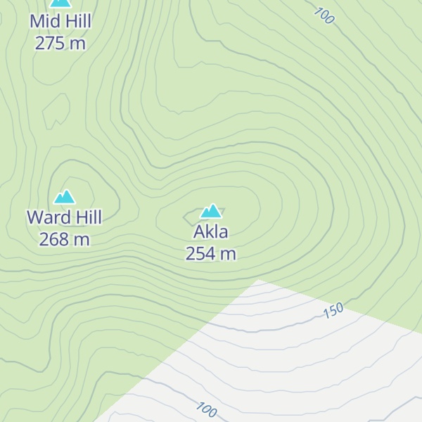 Map of Akla