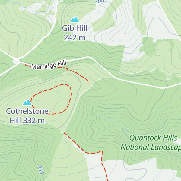 Map of Merridge Hill