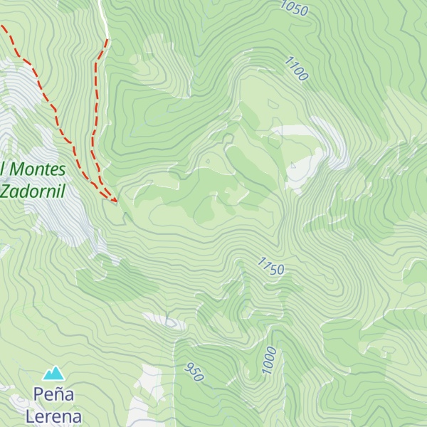 Map of Peña del Buey