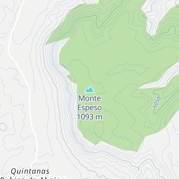 Map of Monte Espeso
