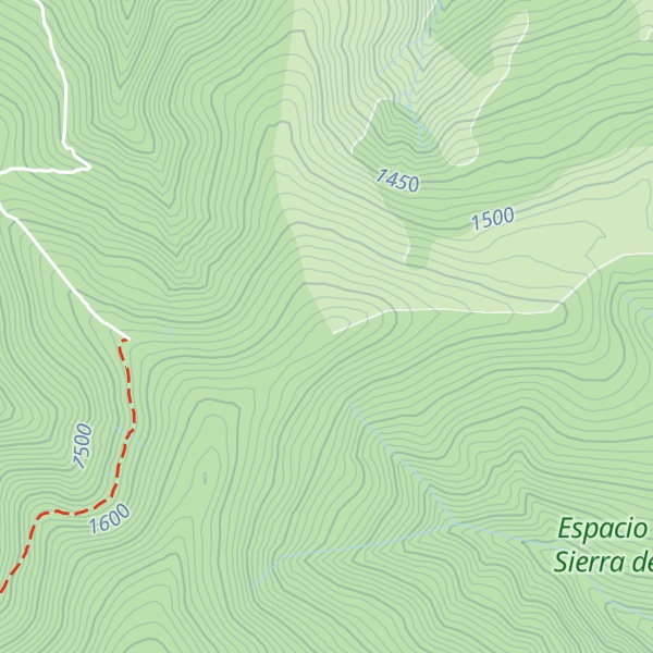 Map of Cerro Estrecho / Ticumbea