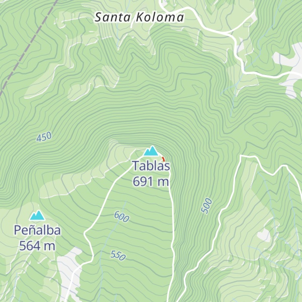 Map of Tablas