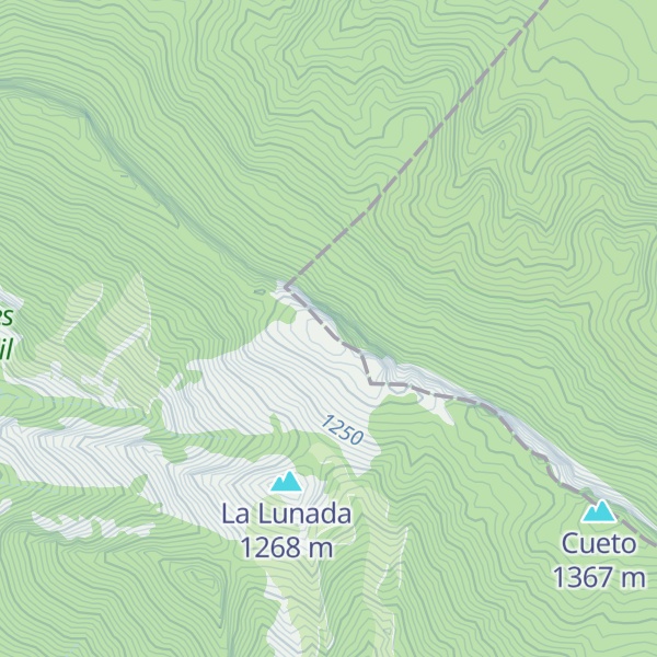 Map of Risco del Mojón Acuchillado