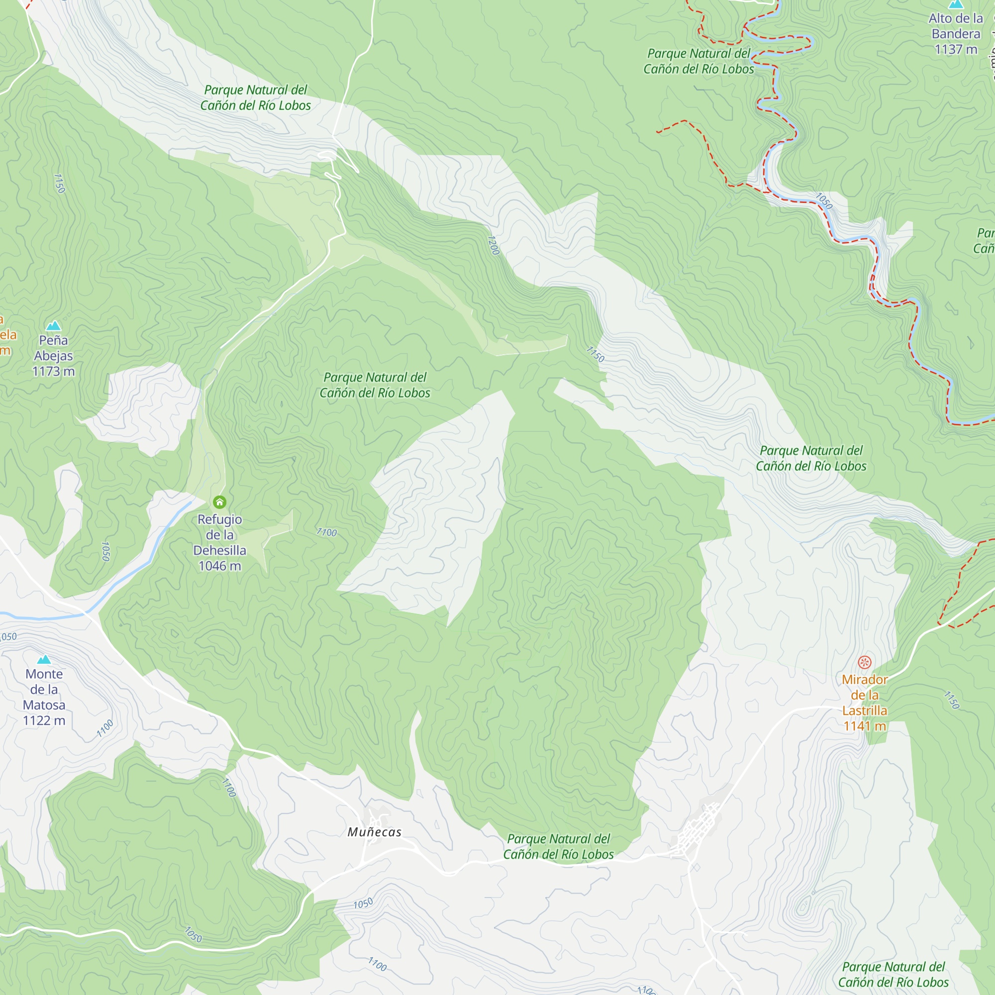 Refugio del Ciervo map
