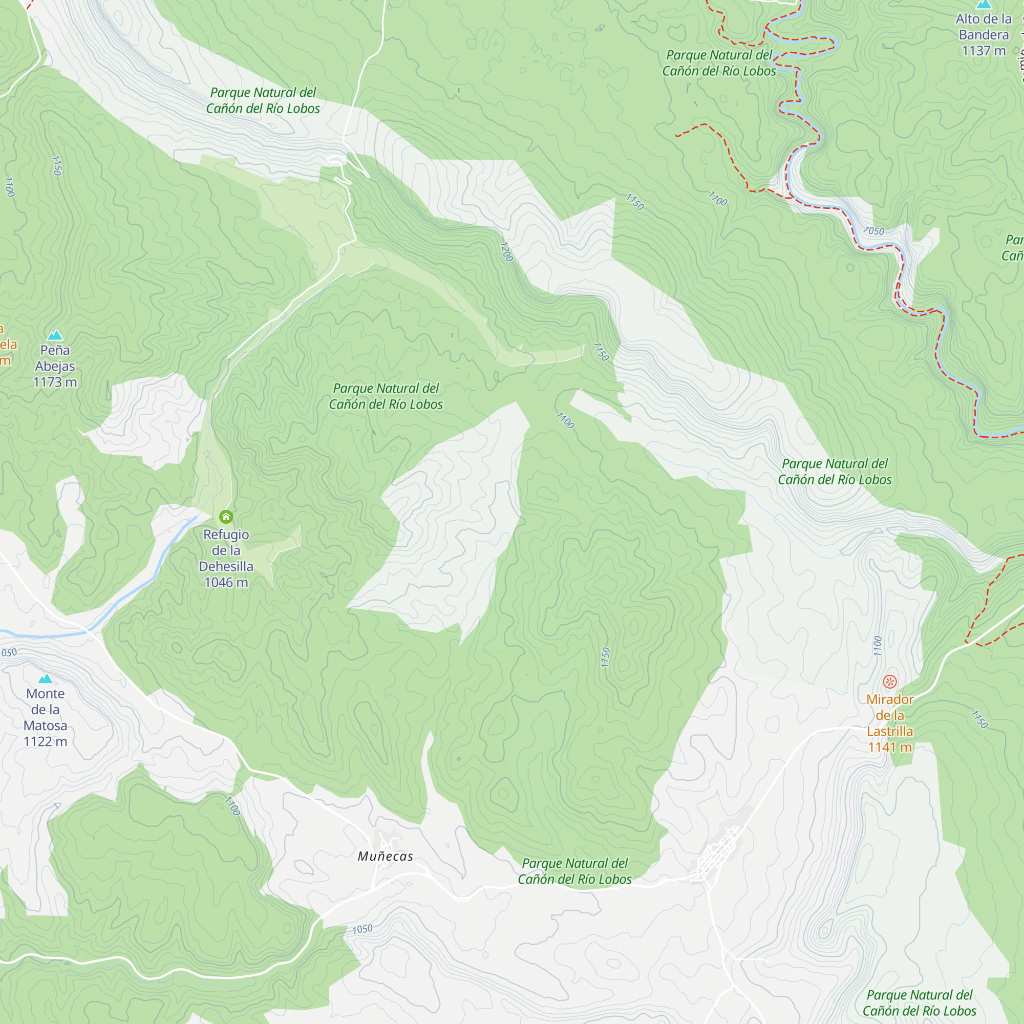 Refugio del Ciervo map