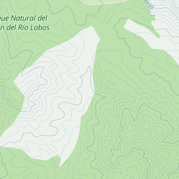 Map of Refugio Vallejo Muñecas