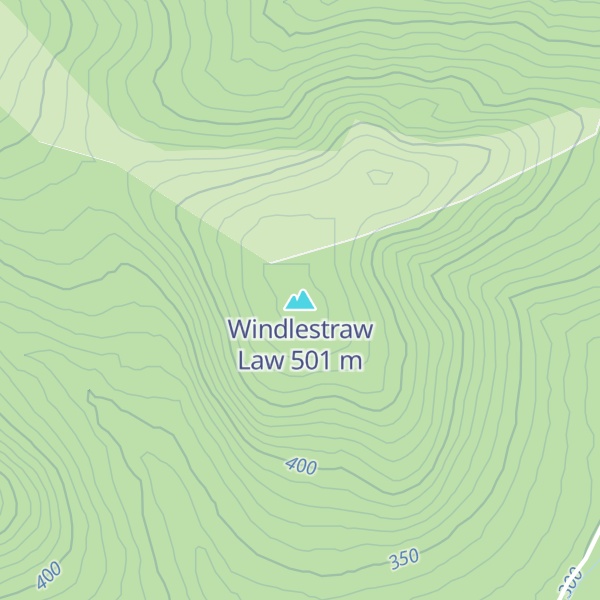 Map of Windlestraw Law