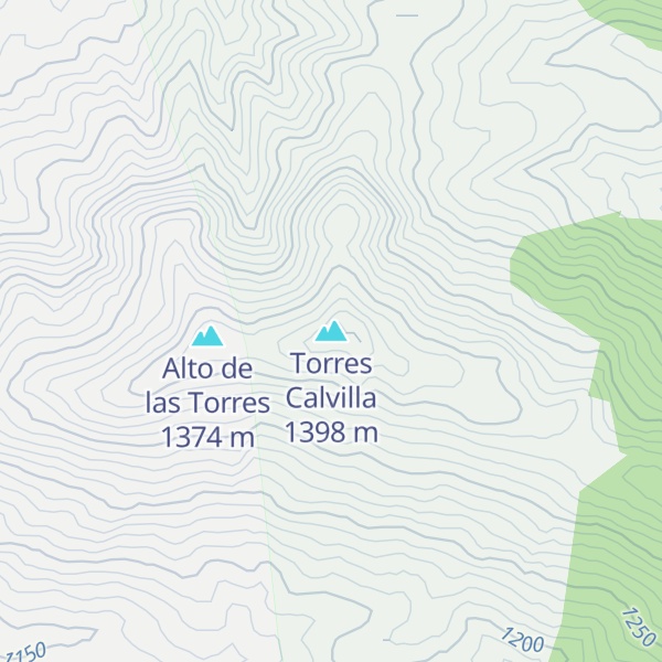 Map of Torres Calvilla