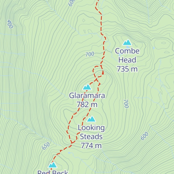 Map of Glaramara