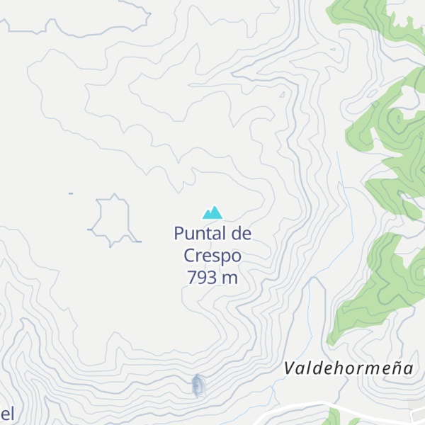 Map of Puntal de Crespo