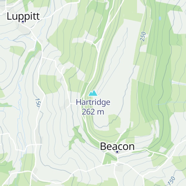 Map of Hartridge