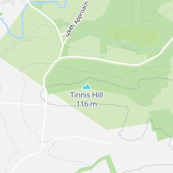 Map of Tinnis Hill