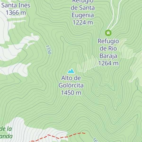 Map of Alto de Golórcita