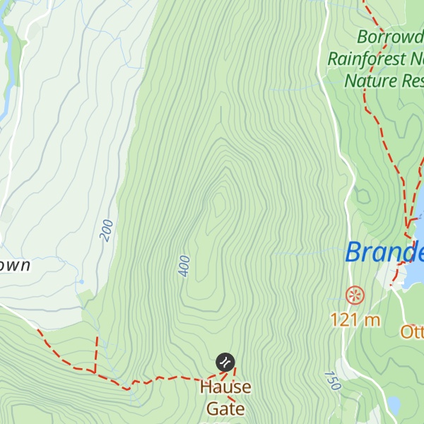 Map of Cat Bells