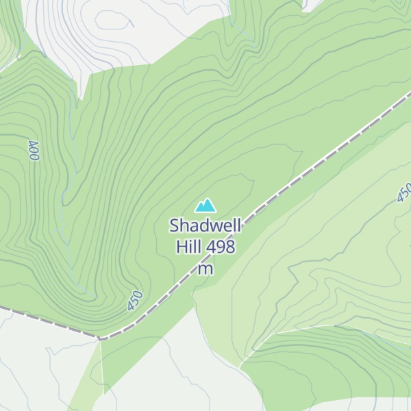 Map of Shadwell Hill
