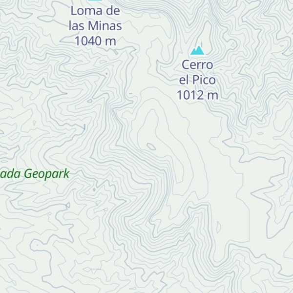 Map of Piedras del Monte